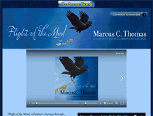 Tablet Screenshot of marcusthomasartist.com